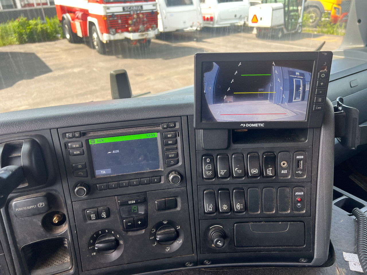 Грузовик-контейнеровоз/ Сменный кузов Scania P280 4X2 / Skipper / Joab / 1 OW / Very Good Condition / Service: фото 13