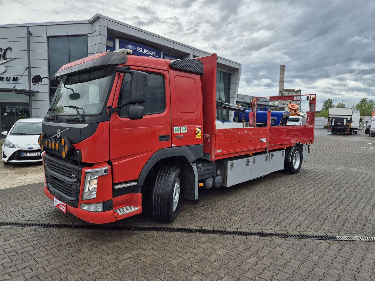 Грузовик бортовой/ Платформа, Автоманипулятор Volvo FM 330 Webasto / HDS Hiab / 1 Owner: фото 13