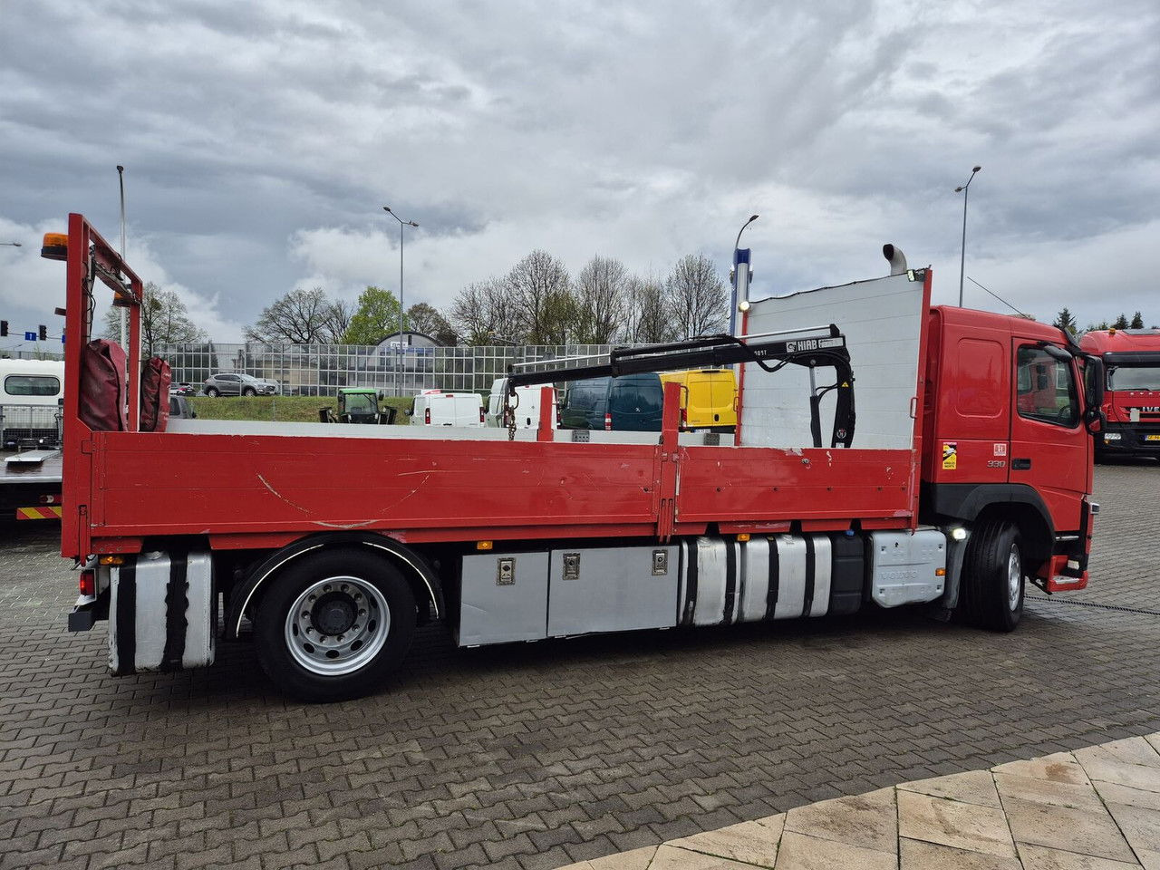 Грузовик бортовой/ Платформа, Автоманипулятор Volvo FM 330 Webasto / HDS Hiab / 1 Owner: фото 6