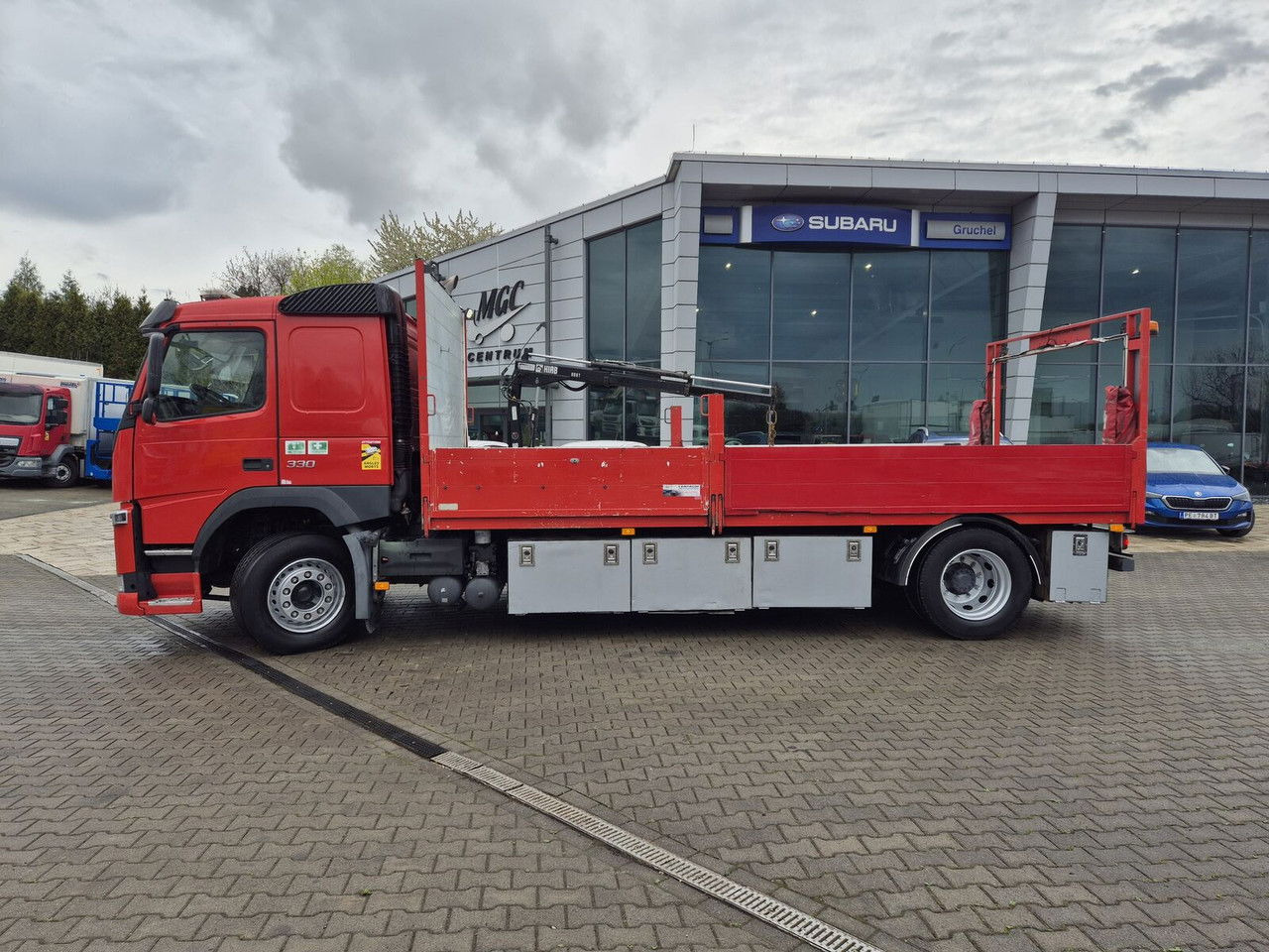 Грузовик бортовой/ Платформа, Автоманипулятор Volvo FM 330 Webasto / HDS Hiab / 1 Owner: фото 11