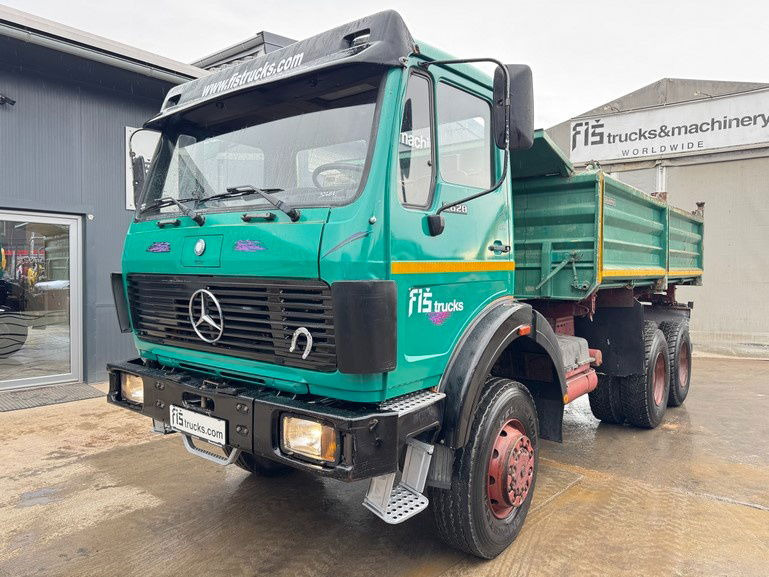 Mercedes-Benz 2628 AK 6x6 meiller tipper - V8 - Самосвал: фото 1 Mercedes-Benz 2628 AK 6x6 meiller tipper - V8 - Самосвал: фото 1