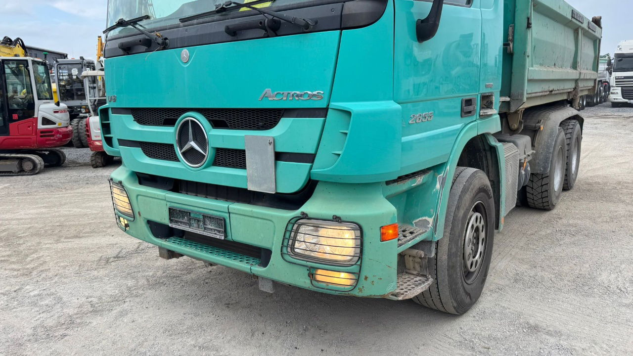 Mercedes-Benz Actros 2655 6x4 meiller bordmatic tipper - retarder - V8 - Самосвал: фото 2 Mercedes-Benz Actros 2655 6x4 meiller bordmatic tipper - retarder - V8 - Самосвал: фото 2