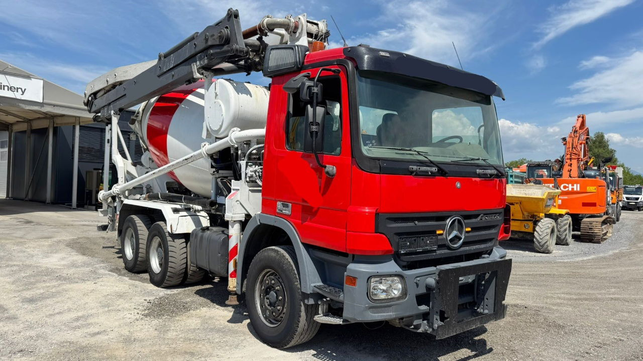Mercedes-Benz Actros 3341 6x4 7m3 + 24m Cifa - Автобетоносмеситель: фото 3 Mercedes-Benz Actros 3341 6x4 7m3 + 24m Cifa - Автобетоносмеситель: фото 3