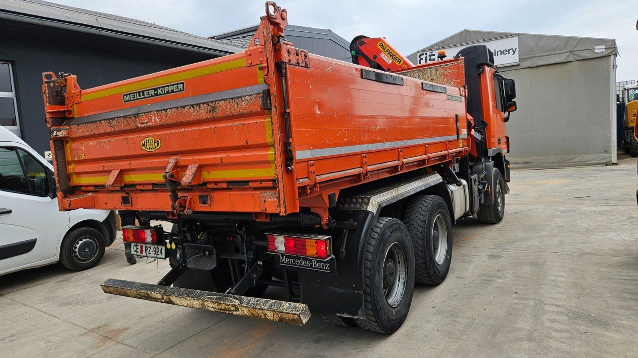 Mercedes-Benz Actros 3346 K palfinger PK 18002 - bordmatic - meiller tipper - EPS 3 pedals - Самосвал: фото 5 Mercedes-Benz Actros 3346 K palfinger PK 18002 - bordmatic - meiller tipper - EPS 3 pedals - Самосвал: фото 5