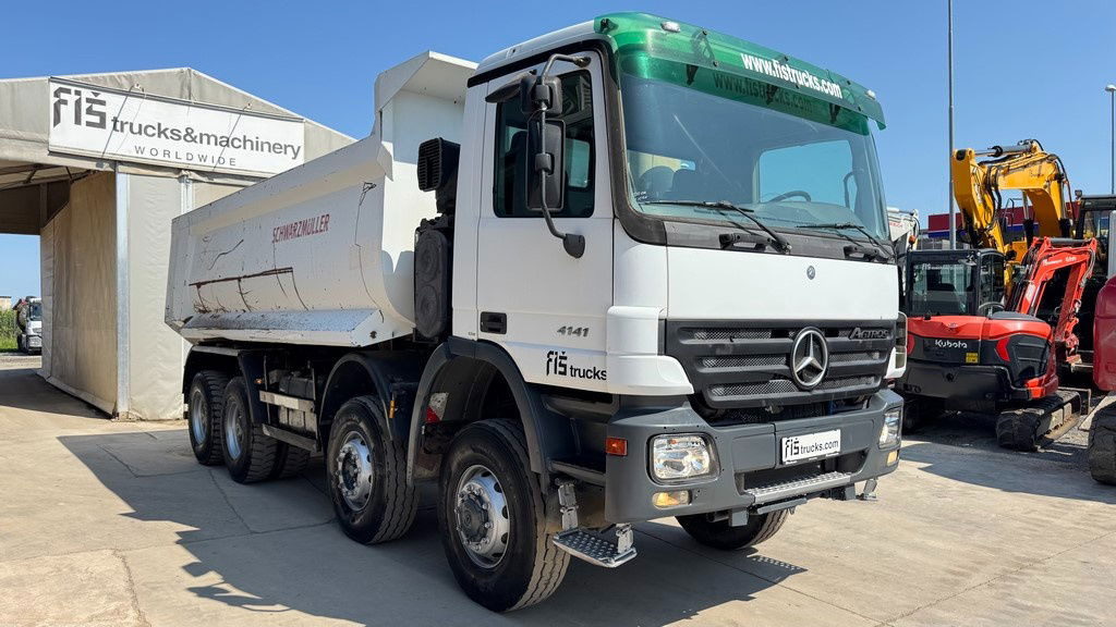 Mercedes-Benz Actros 4141 K 8x6 schwarzmuller mulda tipper - Самосвал: фото 3 Mercedes-Benz Actros 4141 K 8x6 schwarzmuller mulda tipper - Самосвал: фото 3