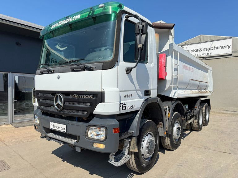 Mercedes-Benz Actros 4141 K 8x6 schwarzmuller mulda tipper - Самосвал: фото 1 Mercedes-Benz Actros 4141 K 8x6 schwarzmuller mulda tipper - Самосвал: фото 1