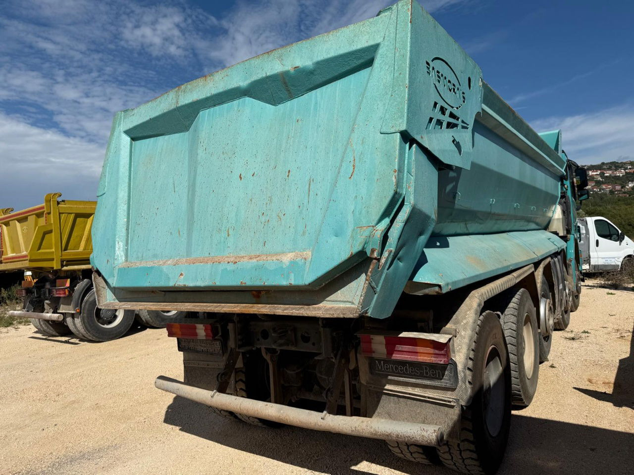 Mercedes-Benz Actros 4448 10x4 mulda tipper - euro 5 - lifting axle - Самосвал: фото 4 Mercedes-Benz Actros 4448 10x4 mulda tipper - euro 5 - lifting axle - Самосвал: фото 4