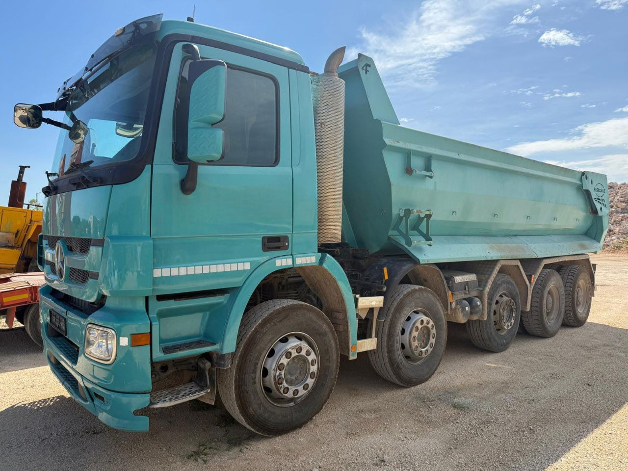 Mercedes-Benz Actros 4448 10x4 mulda tipper - euro 5 - lifting axle - Самосвал: фото 2 Mercedes-Benz Actros 4448 10x4 mulda tipper - euro 5 - lifting axle - Самосвал: фото 2