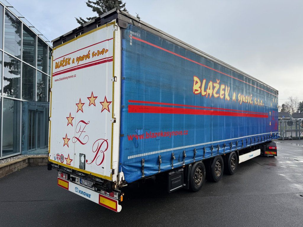 Krone MEGA/lowdeck - Тентованный полуприцеп: фото 3 Krone MEGA/lowdeck - Тентованный полуприцеп: фото 3