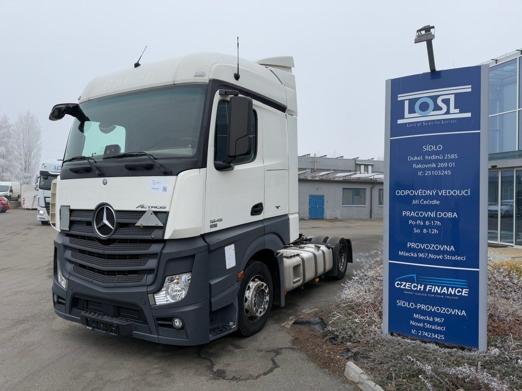 Mercedes-Benz 1845 Actros EURO 6 MEGA/lowdeck - Тягач: фото 1 Mercedes-Benz 1845 Actros EURO 6 MEGA/lowdeck - Тягач: фото 1