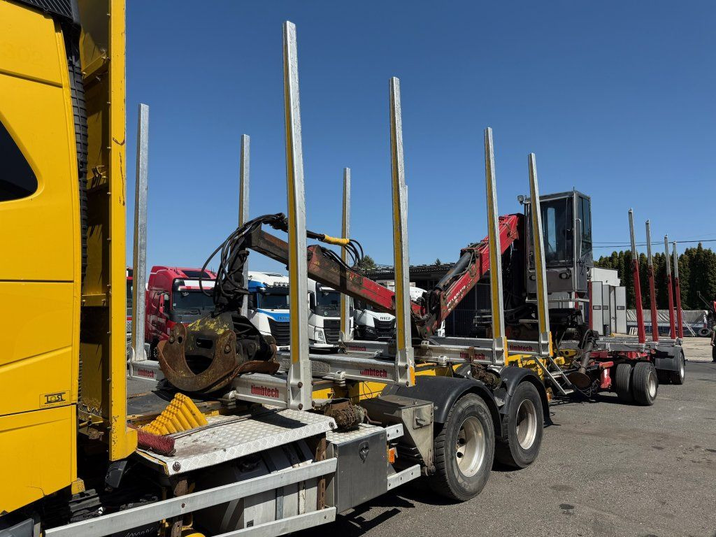 Volvo FH 16 750 6x4 + Fliegl - Лесовоз, Автоманипулятор: фото 4 Volvo FH 16 750 6x4 + Fliegl - Лесовоз, Автоманипулятор: фото 4