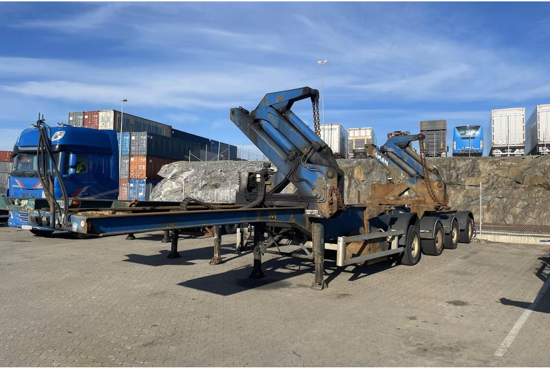 Полуприцеп-контейнеровоз/ Сменный кузов Steelmec SSL 20-45 45 feet: фото 1