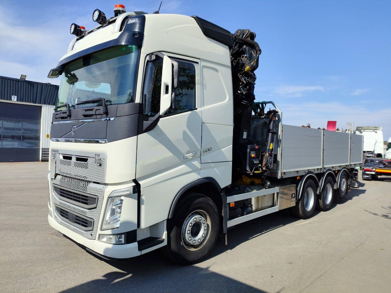 Volvo FH 500 | 8X4 | HIAB 408 E-6 | JIB 70X-4 | TULOSSA - Грузовик бортовой/ Платформа, Автоманипулятор: фото 1 Volvo FH 500 | 8X4 | HIAB 408 E-6 | JIB 70X-4 | TULOSSA - Грузовик бортовой/ Платформа, Автоманипулятор: фото 1