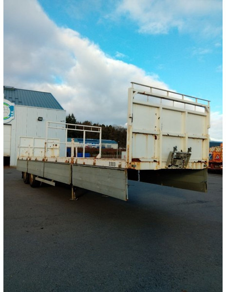 Trailor 2 axles / Full steel - rail side/ridelles - Полуприцеп бортовой/ Платформа: фото 3 Trailor 2 axles / Full steel - rail side/ridelles - Полуприцеп бортовой/ Платформа: фото 3