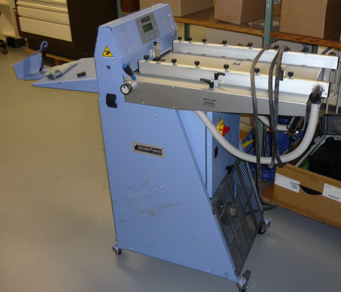 Bacciotini Pit Stop Mini 36 / Binderhaus R 36 automatic grooving, creasing and perforating machine - Биговщик/ Перфоратор: фото 1 Bacciotini Pit Stop Mini 36 / Binderhaus R 36 automatic grooving, creasing and perforating machine - Биговщик/ Перфоратор: фото 1