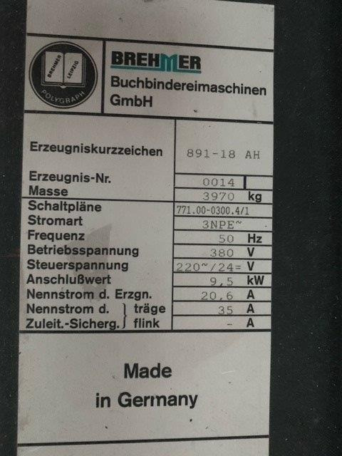 Печатное оборудование Gathering machine ZTM Brehmer 891-18: фото 10