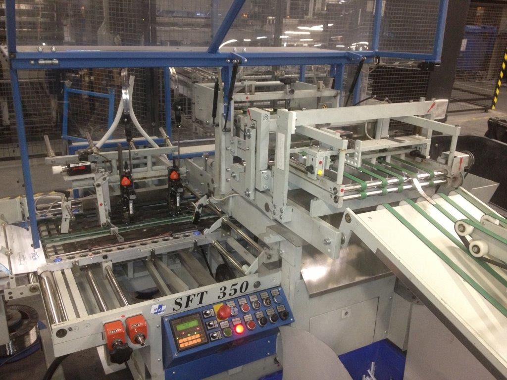 Gathering machine / booklet maker MKW Rapid UT 14B3GS + SFT 350 with 14 stations - Упаковочное оборудование: фото 1 Gathering machine / booklet maker MKW Rapid UT 14B3GS + SFT 350 with 14 stations - Упаковочное оборудование: фото 1