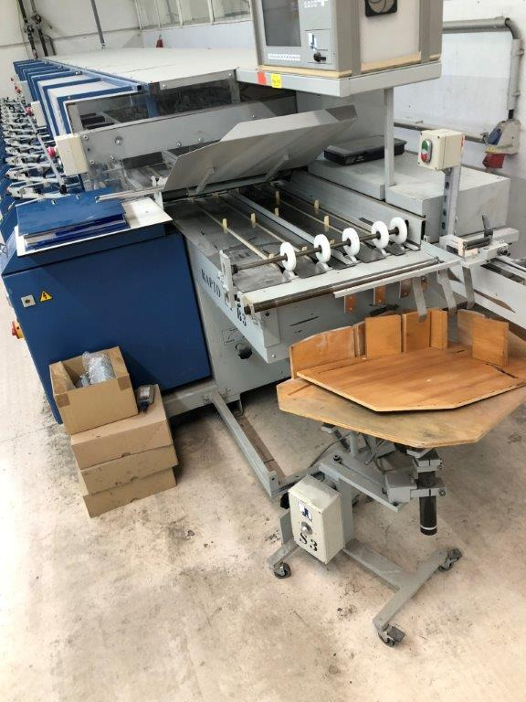 Gathering machine / booklet maker MKW Rapid UT 14B3GS + SFT 350 with 14 stations - Упаковочное оборудование: фото 5 Gathering machine / booklet maker MKW Rapid UT 14B3GS + SFT 350 with 14 stations - Упаковочное оборудование: фото 5