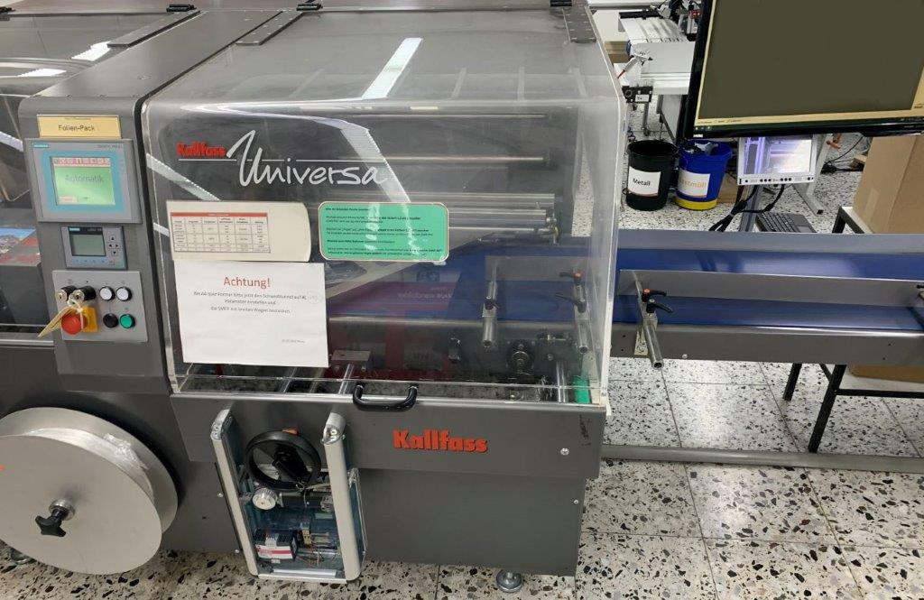 Sealing machine series packer Kallfass Universa EC with shrink tunnel Compact 650 SEC - Упаковочное оборудование: фото 3 Sealing machine series packer Kallfass Universa EC with shrink tunnel Compact 650 SEC - Упаковочное оборудование: фото 3