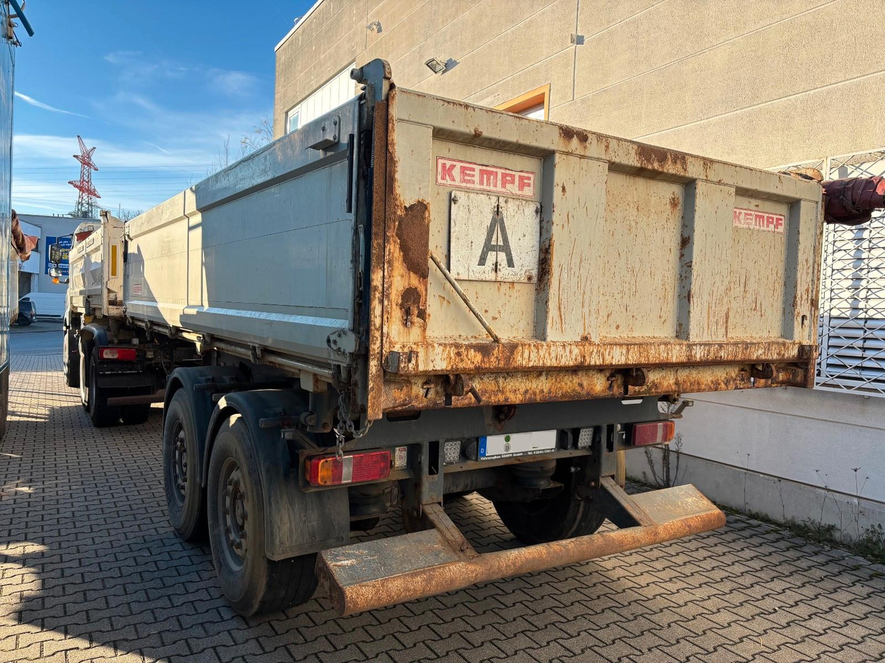 Kempf Tandem/Rollplane/SAF/Luft/Scheibebremse Kempf Tandem/Rollplane/SAF/Luft/Scheibebremse - Самосвальный прицеп: фото 3 Kempf Tandem/Rollplane/SAF/Luft/Scheibebremse Kempf Tandem/Rollplane/SAF/Luft/Scheibebremse - Самосвальный прицеп: фото 3