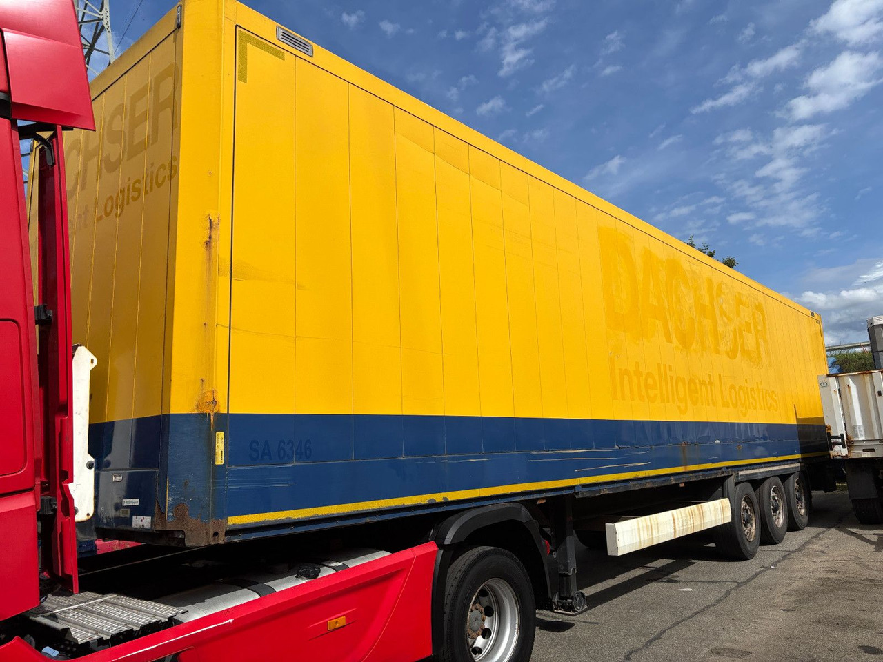 Krone SD Textilkoffer/Luft/Scheibe - Полуприцеп-фургон: фото 2 Krone SD Textilkoffer/Luft/Scheibe - Полуприцеп-фургон: фото 2