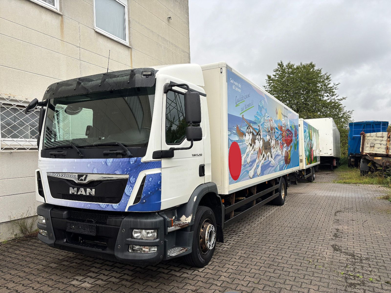 MAN TGM 15.290 kein 12.250 - Грузовик с закрытым кузовом: фото 3 MAN TGM 15.290 kein 12.250 - Грузовик с закрытым кузовом: фото 3