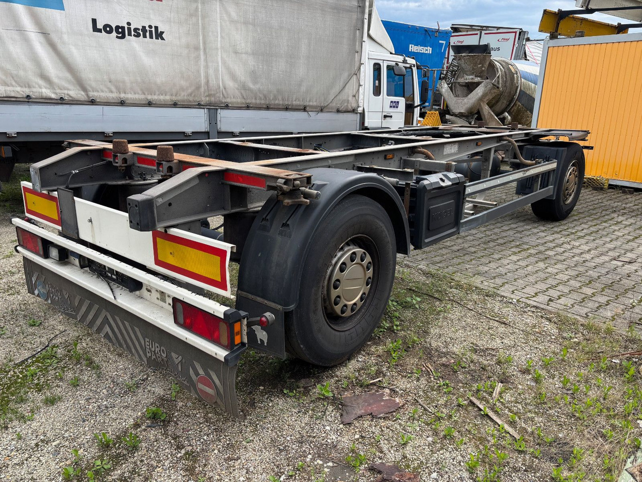 Schmitz Cargobull AWF 18 Containeraufbau/VERZINKT/Scheibe - Прицеп-контейнеровоз/ Сменный кузов: фото 3 Schmitz Cargobull AWF 18 Containeraufbau/VERZINKT/Scheibe - Прицеп-контейнеровоз/ Сменный кузов: фото 3