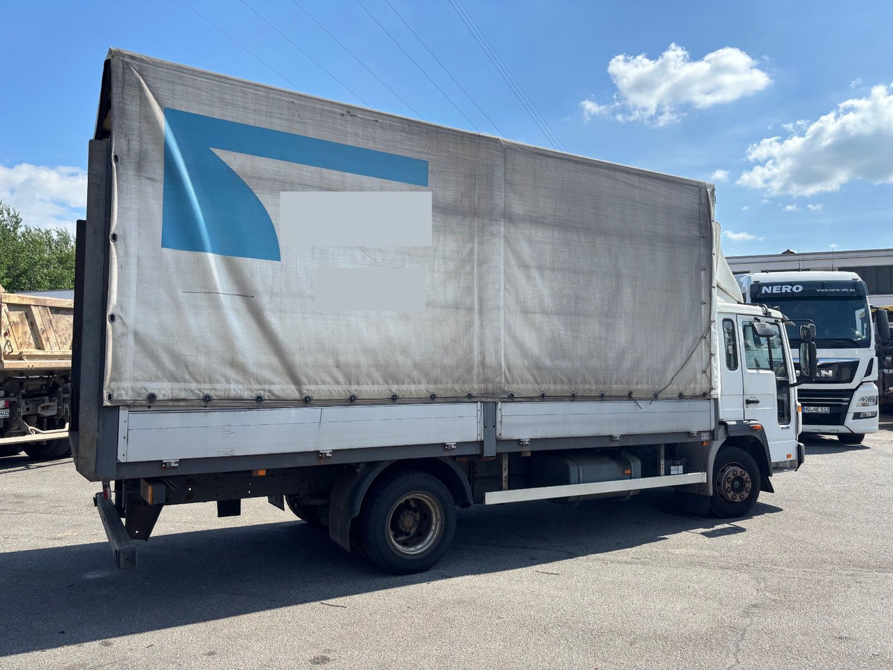 Volvo FL6 Klima/Luftfederung - Тентованный фургон: фото 4 Volvo FL6 Klima/Luftfederung - Тентованный фургон: фото 4