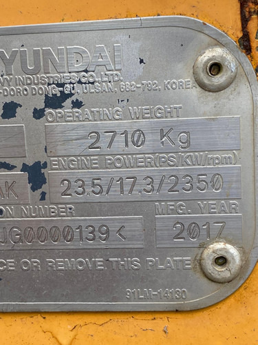 2017 Hyundai R25Z-9AK - Экскаватор: фото 5 2017 Hyundai R25Z-9AK - Экскаватор: фото 5
