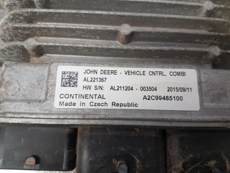 John Deere 6115m, 6m Series Ecu Eletronic Control Unit Al221367, Al211204 - Блок управления для Тракторов: фото 3 John Deere 6115m, 6m Series Ecu Eletronic Control Unit Al221367, Al211204 - Блок управления для Тракторов: фото 3