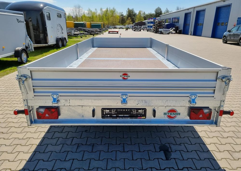 STEMA SHP O2 35-52-22.2 | 510x213 cm ALU 3,5T hamowana - Прицеп бортовой/ Платформа: фото 4 STEMA SHP O2 35-52-22.2 | 510x213 cm ALU 3,5T hamowana - Прицеп бортовой/ Платформа: фото 4