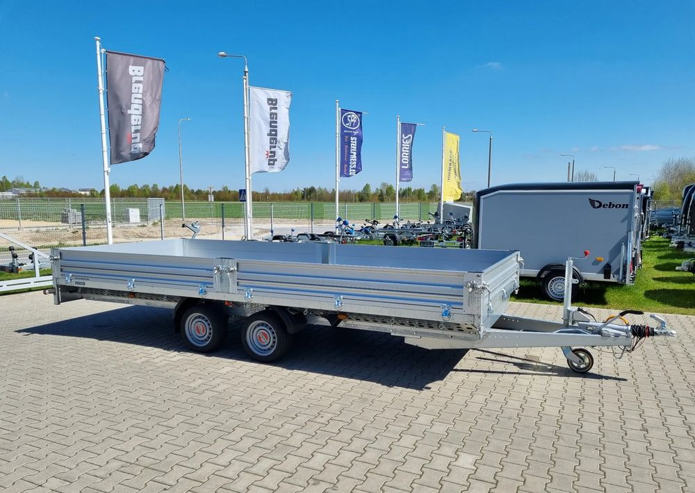 STEMA SHP O2 35-52-22.2 | 510x213 cm ALU 3,5T hamowana - Прицеп бортовой/ Платформа: фото 1 STEMA SHP O2 35-52-22.2 | 510x213 cm ALU 3,5T hamowana - Прицеп бортовой/ Платформа: фото 1