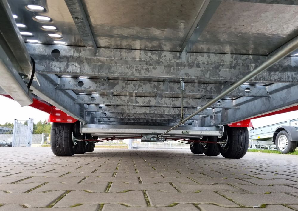 Новый Прицеп-автовоз TA-NO TA-NO Scorpio 55 PREMIUM laweta 3 osiowa 5.5m 3500kg DMC najazdy niski załadunek: фото 19