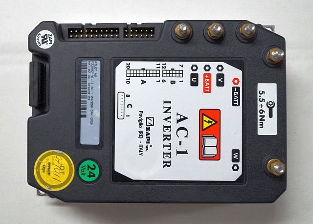 Atlet FZ2007 | Rijregeling Drive controller ZAPI AC1 FZ2007 24/250A can open sn. - Блок управления для Погрузочно-разгрузочной техники: фото 1 Atlet FZ2007 | Rijregeling Drive controller ZAPI AC1 FZ2007 24/250A can open sn. - Блок управления для Погрузочно-разгрузочной техники: фото 1