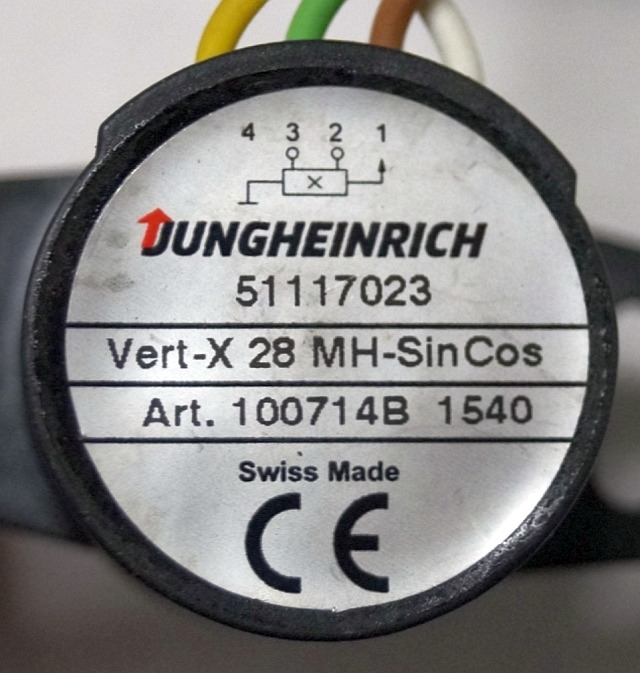 Jungheinrich 51117023 | Sinus Cosinus sensor steering - Сенсор для Погрузочно-разгрузочной техники: фото 4 Jungheinrich 51117023 | Sinus Cosinus sensor steering - Сенсор для Погрузочно-разгрузочной техники: фото 4