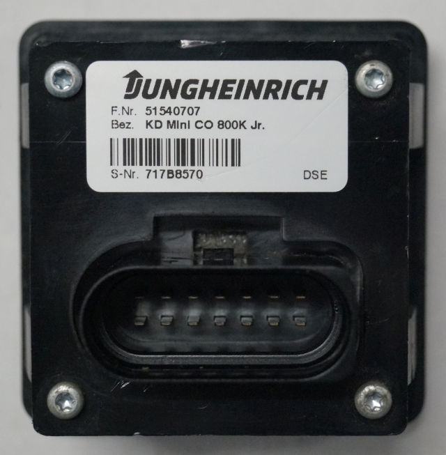 Jungheinrich 51540707 | Display KD mini Co 800K Jr. sn. 717B8570 - Приборная панель для Погрузочно-разгрузочной техники: фото 2 Jungheinrich 51540707 | Display KD mini Co 800K Jr. sn. 717B8570 - Приборная панель для Погрузочно-разгрузочной техники: фото 2