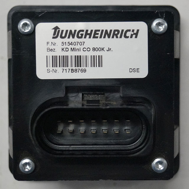 Jungheinrich 51540707 | Display KD mini Co 800K Jr. sn. 717B8769 - Приборная панель для Погрузочно-разгрузочной техники: фото 2 Jungheinrich 51540707 | Display KD mini Co 800K Jr. sn. 717B8769 - Приборная панель для Погрузочно-разгрузочной техники: фото 2
