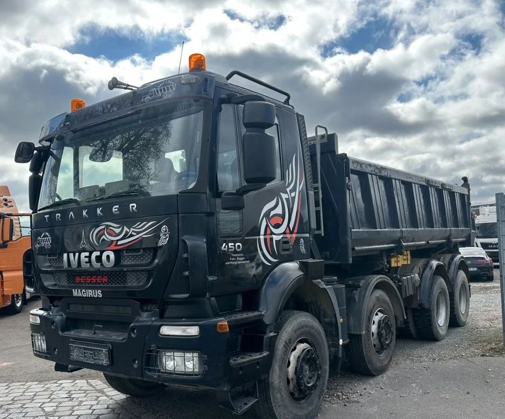 Iveco Trakker 450 • Meiller • Wywrotka Trójstronna • Bordmatik • 8x4 • Euro 5 • - Самосвал: фото 1 Iveco Trakker 450 • Meiller • Wywrotka Trójstronna • Bordmatik • 8x4 • Euro 5 • - Самосвал: фото 1