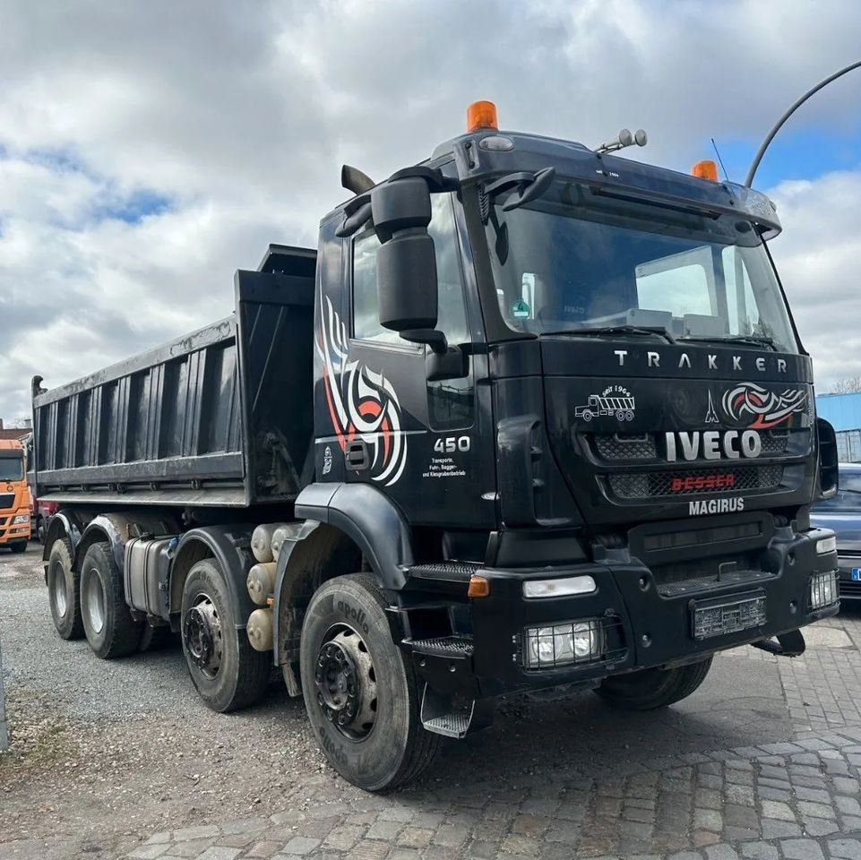 Iveco Trakker 450 • Meiller • Wywrotka Trójstronna • Bordmatik • 8x4 • Euro 5 • - Самосвал: фото 3 Iveco Trakker 450 • Meiller • Wywrotka Trójstronna • Bordmatik • 8x4 • Euro 5 • - Самосвал: фото 3