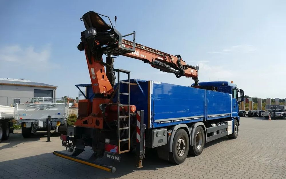 MAN TGS 26.460 – Platforma z żurawiem HDS tylnym do materiałów budowlanych / Retarder / 6x2 / Klima / Euro 6 - Автоманипулятор, Грузовик бортовой/ Платформа: фото 4 MAN TGS 26.460 – Platforma z żurawiem HDS tylnym do materiałów budowlanych / Retarder / 6x2 / Klima / Euro 6 - Автоманипулятор, Грузовик бортовой/ Платформа: фото 4