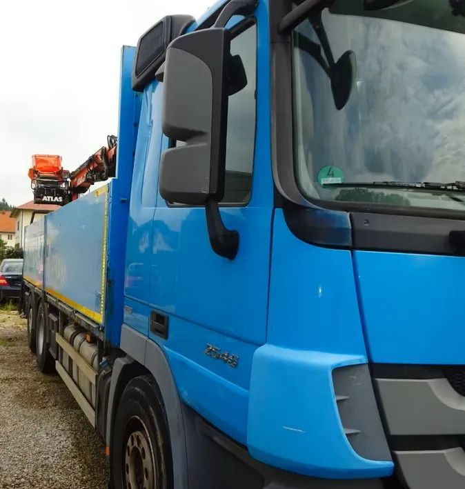 Mercedes-Benz Actros 2546/6x2/455KM/ zabudowana platforma ładunkowa / Kran Atlas 165.2 – żuraw hydrauliczny Atlas z chwytakiem do podnoszenia i przenoszenia ładunków / sterowana oś podnoszona / Euro - Грузовик бортовой/ Платформа, Автоманипулятор: фото 2 Mercedes-Benz Actros 2546/6x2/455KM/ zabudowana platforma ładunkowa / Kran Atlas 165.2 – żuraw hydrauliczny Atlas z chwytakiem do podnoszenia i przenoszenia ładunków / sterowana oś podnoszona / Euro - Грузовик бортовой/ Платформа, Автоманипулятор: фото 2