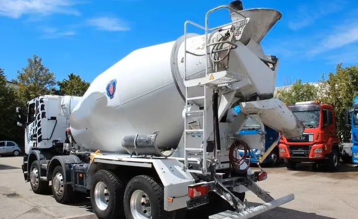 Scania G 410 8x4 – betonowóz Liebherr HTM 904 (9 m³) - Автобетоносмеситель: фото 3 Scania G 410 8x4 – betonowóz Liebherr HTM 904 (9 m³) - Автобетоносмеситель: фото 3
