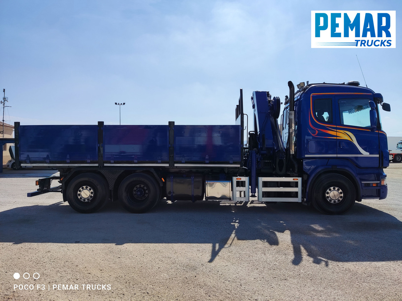 SCANIA R 420 6X2 GRUA PALFINGER PK 23002 BASCULANTE - Самосвал, Автоманипулятор: фото 5 SCANIA R 420 6X2 GRUA PALFINGER PK 23002 BASCULANTE - Самосвал, Автоманипулятор: фото 5
