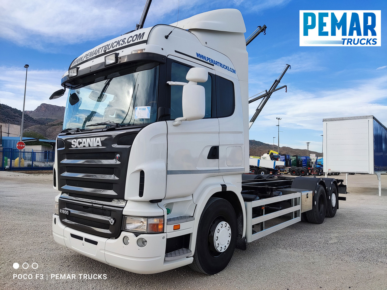 Грузовик-контейнеровоз/ Сменный кузов SCANIA R 500 6X2 TAUTLINER CAJA INTERCAMBIABLE: фото 41
