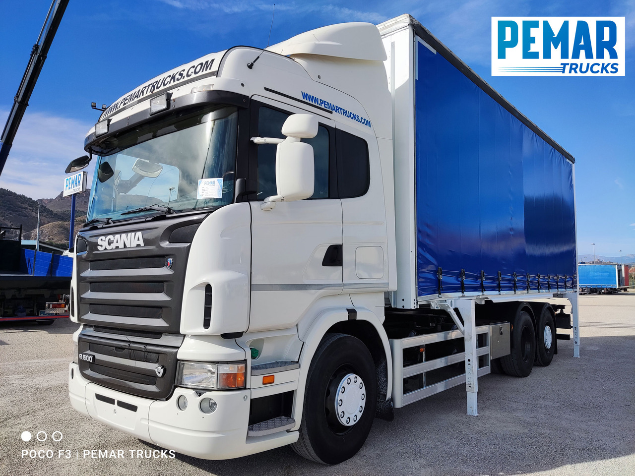 Грузовик-контейнеровоз/ Сменный кузов SCANIA R 500 6X2 TAUTLINER CAJA INTERCAMBIABLE: фото 27