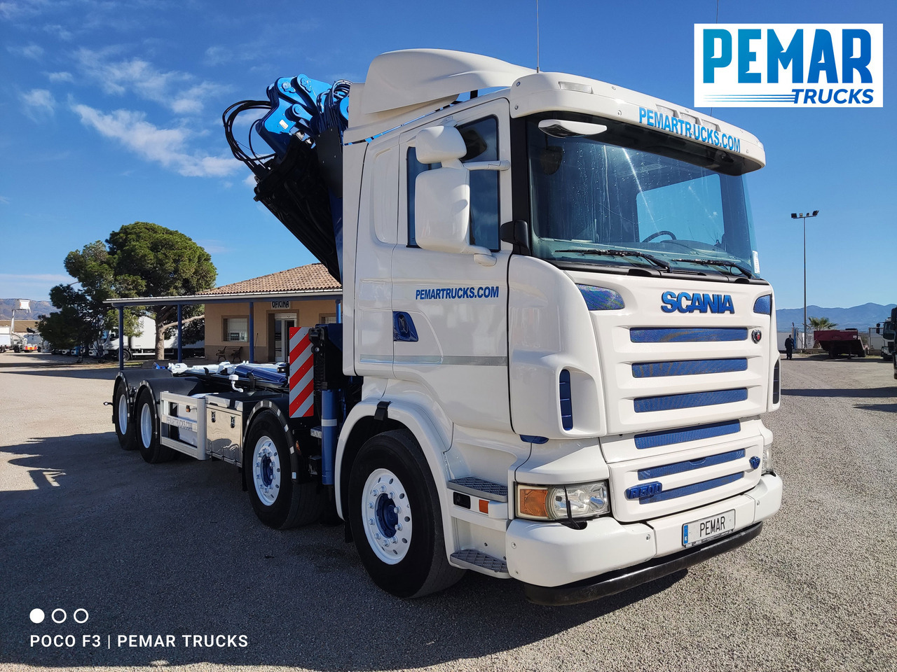 SCANIA R 500 GRUA GANCHO MULTILIFT - Грузовик-контейнеровоз/ Сменный кузов, Автоманипулятор: фото 4 SCANIA R 500 GRUA GANCHO MULTILIFT - Грузовик-контейнеровоз/ Сменный кузов, Автоманипулятор: фото 4