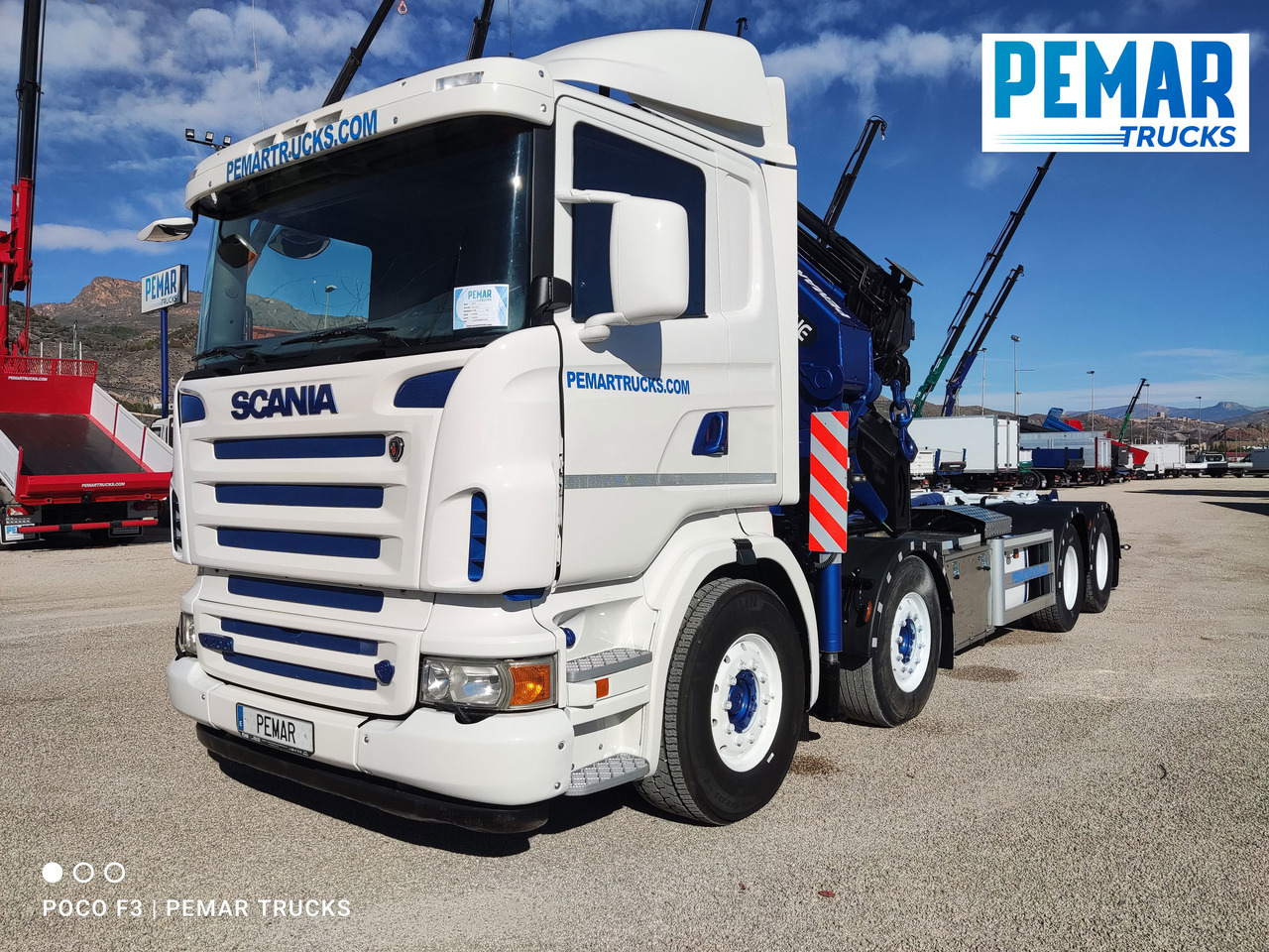 SCANIA R 500 GRUA GANCHO MULTILIFT - Грузовик-контейнеровоз/ Сменный кузов, Автоманипулятор: фото 2 SCANIA R 500 GRUA GANCHO MULTILIFT - Грузовик-контейнеровоз/ Сменный кузов, Автоманипулятор: фото 2