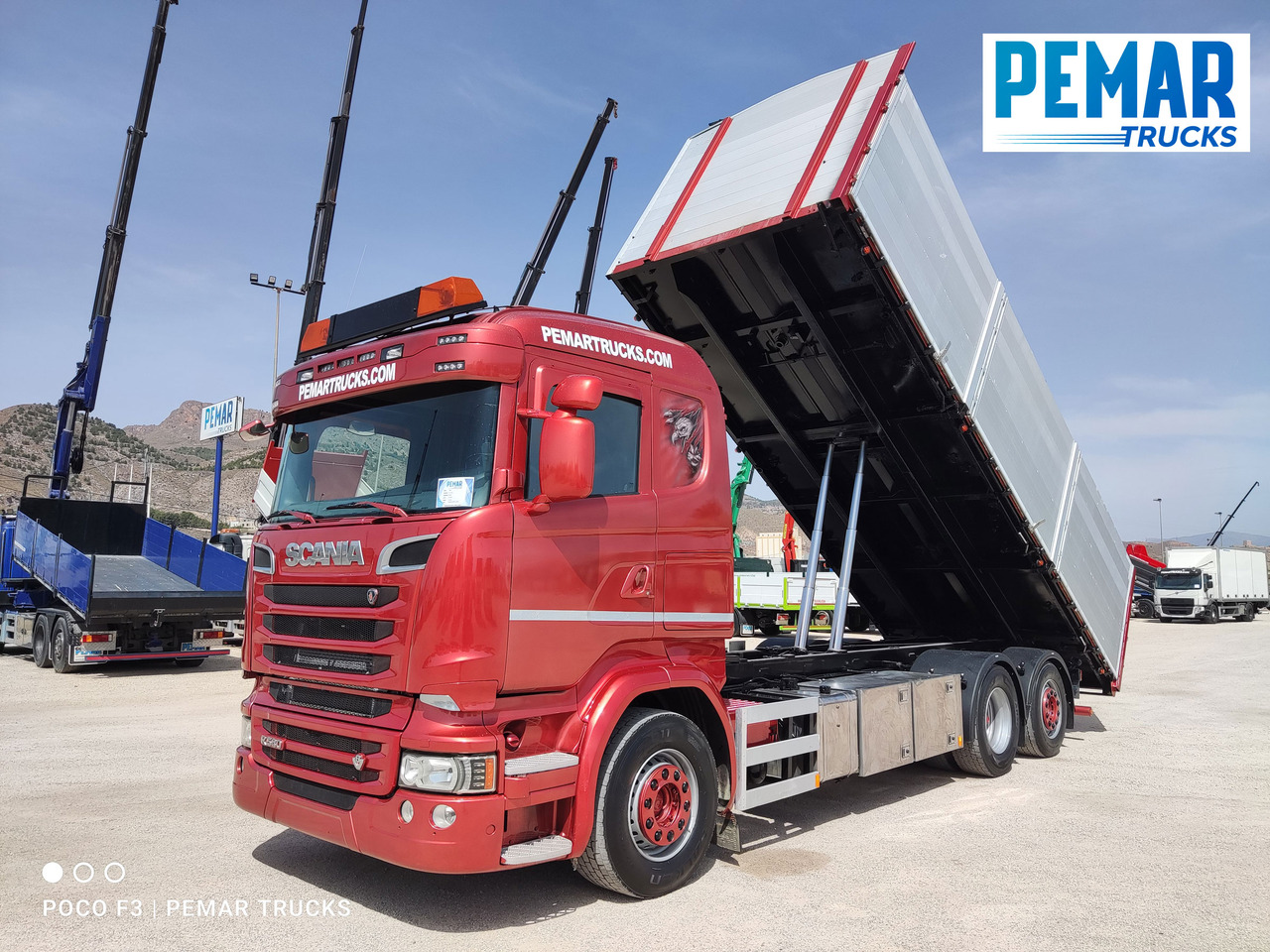 SCANIA R 580 6X2 BASCULANTE RETARDER EURO 6 - Самосвал: фото 1 SCANIA R 580 6X2 BASCULANTE RETARDER EURO 6 - Самосвал: фото 1
