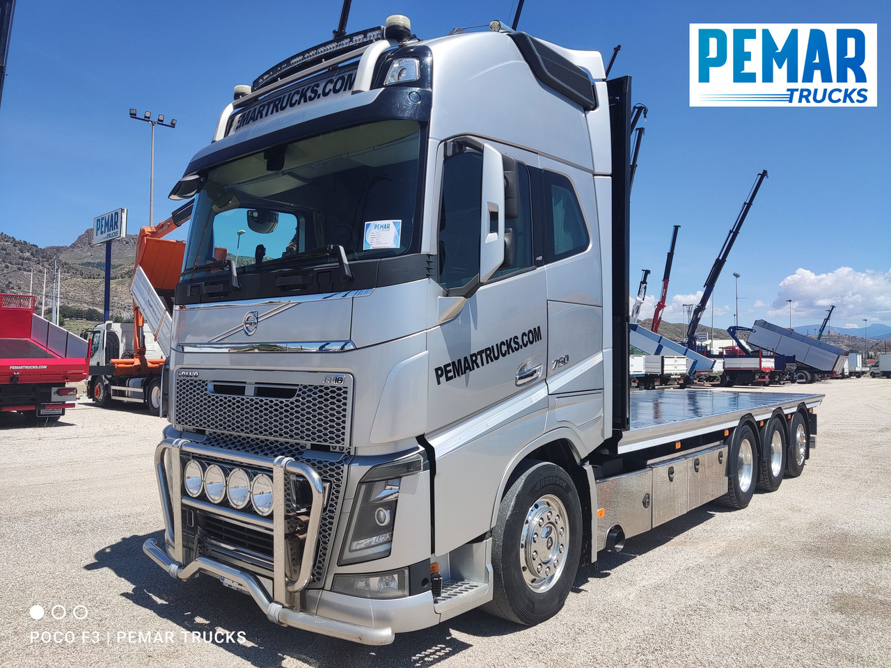 VOLVO FH16 750 8X4 PLATAFORMA CAJA ABIERTA - Грузовик бортовой/ Платформа: фото 1 VOLVO FH16 750 8X4 PLATAFORMA CAJA ABIERTA - Грузовик бортовой/ Платформа: фото 1
