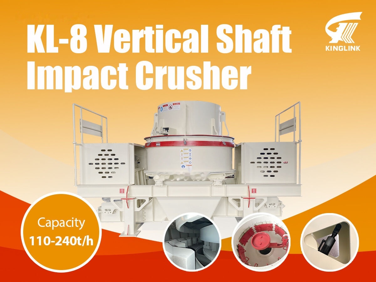 Kinglink KL8 VSI Impact Crusher for making mineral sands - Ударная дробилка: фото 1 Kinglink KL8 VSI Impact Crusher for making mineral sands - Ударная дробилка: фото 1